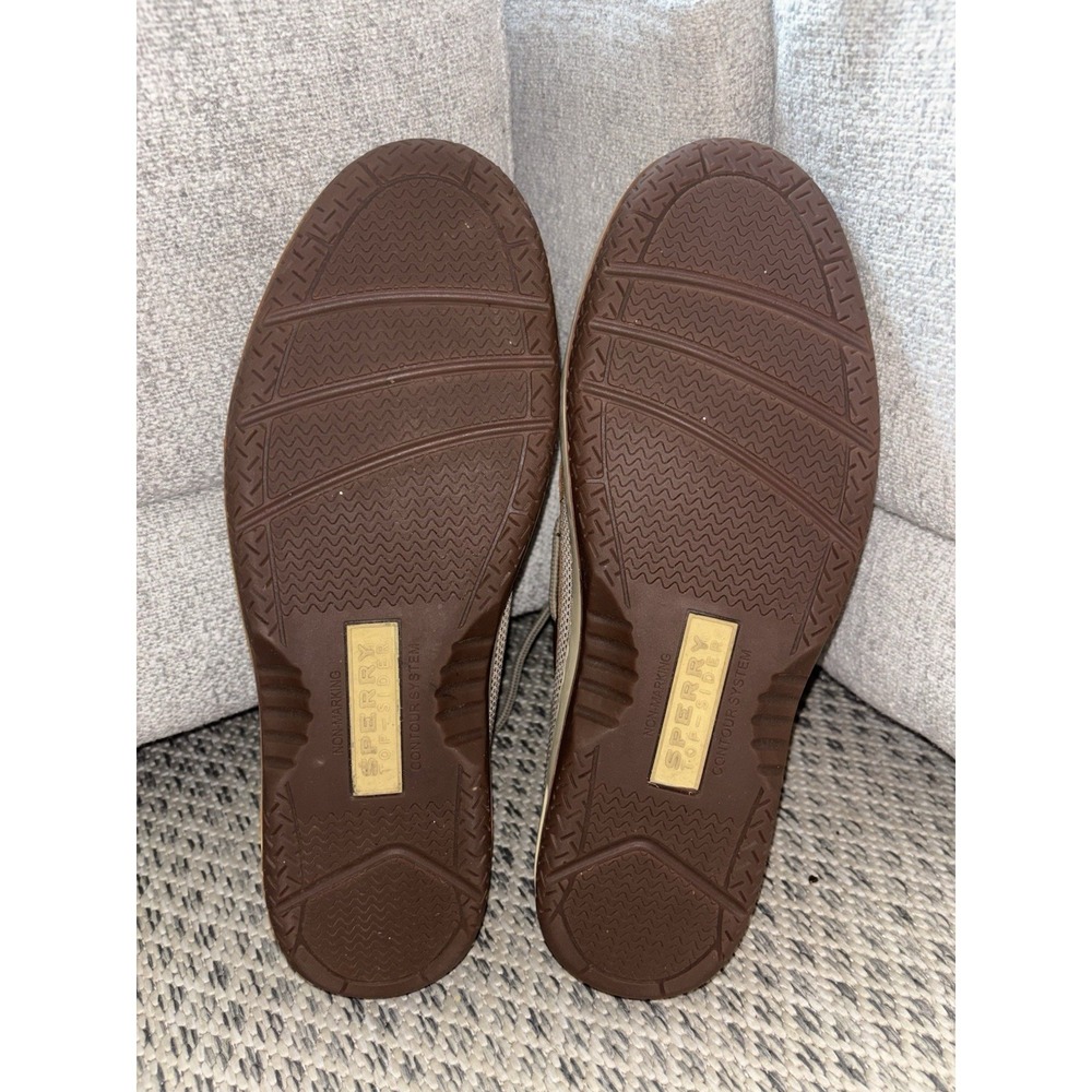 Sperry Topsider Men's 11.5 Billfish 3 Eye Boat Loafers Leather Shoes Preppy New - Picture 6 of 16